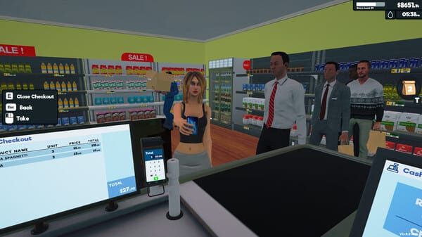 Supermarket Simulator free download gameplay screenshot - high quality gaming experience