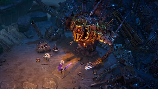 Lost in Random: The Eternal Die free download gameplay screenshot - high quality gaming experience