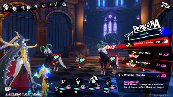 Persona5: The Phantom X free download gameplay screenshot - high quality gaming experience