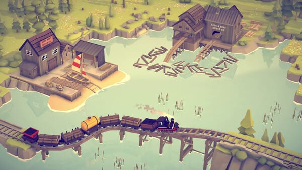 Islands & Trains free download gameplay screenshot - high quality gaming experience