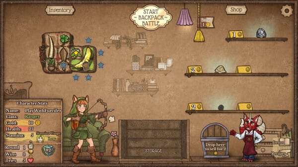 Backpack Battles free download gameplay screenshot - high quality gaming experience