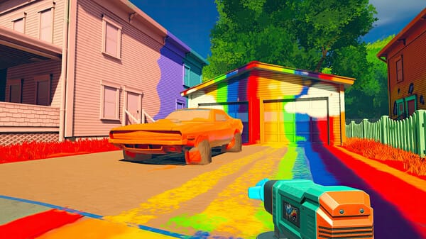 Spray Paint Simulator free download gameplay screenshot - high quality gaming experience
