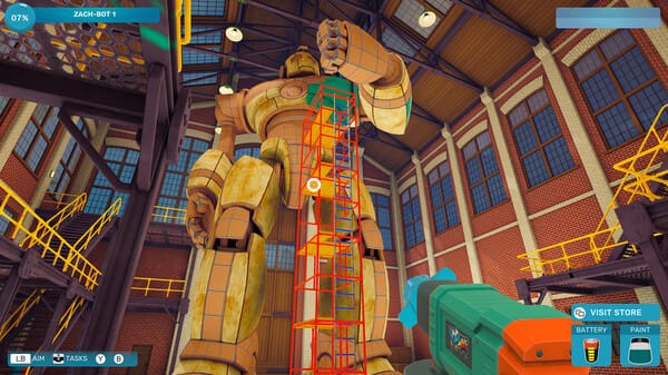 Spray Paint Simulator free download gameplay screenshot - high quality gaming experience