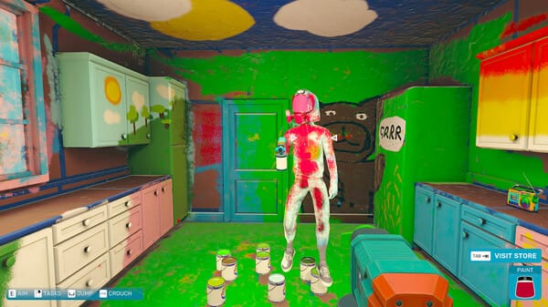 Spray Paint Simulator free download gameplay screenshot - high quality gaming experience