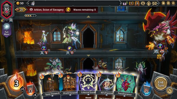 Monster Train 2 free download gameplay screenshot - high quality gaming experience