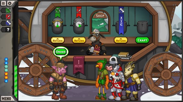 Jacksmith: Weapons and Warriors free download gameplay screenshot - high quality gaming experience