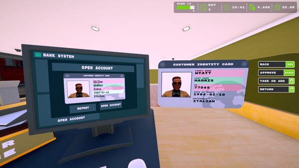 Bank Simulator free download gameplay screenshot - high quality gaming experience