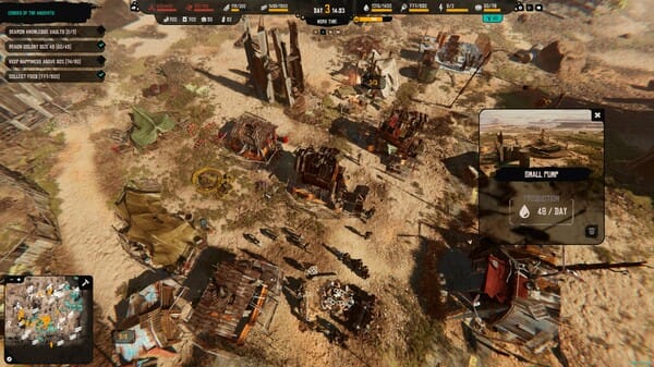 Post-Apo Builder free download gameplay screenshot - high quality gaming experience