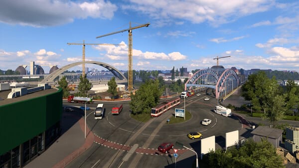 Euro Truck Simulator 2 free download gameplay screenshot - high quality gaming experience