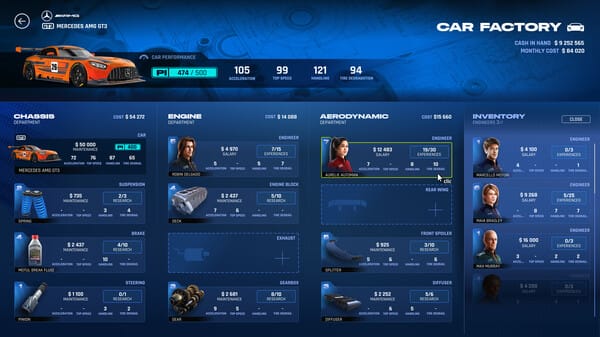 GT Manager free download gameplay screenshot - high quality gaming experience