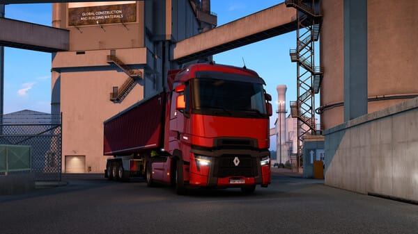 Euro Truck Simulator 2 free download gameplay screenshot - high quality gaming experience