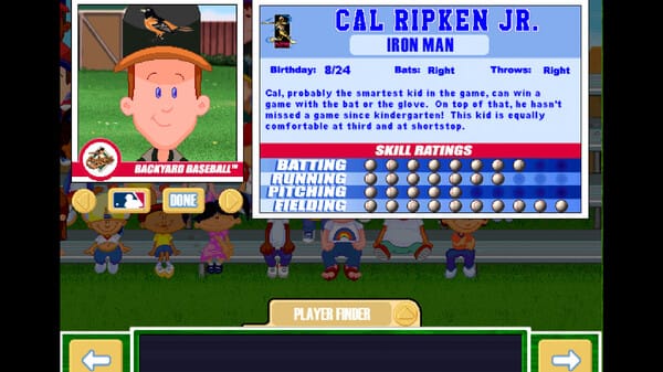 Backyard Baseball '01 free download gameplay screenshot - high quality gaming experience