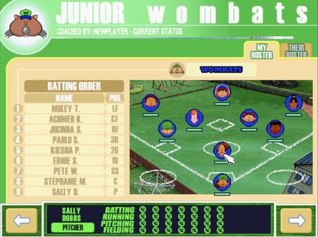 Backyard Baseball '01 free download gameplay screenshot - high quality gaming experience