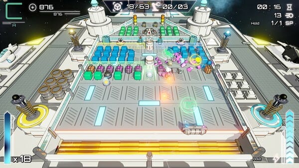 Cosmic Waves free download gameplay screenshot - high quality gaming experience