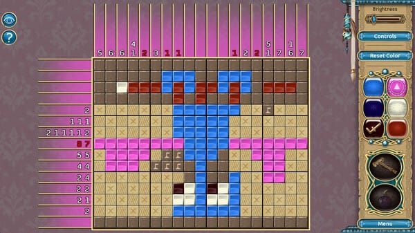 DayDream Mosaics Juliette's Collection free download gameplay screenshot - high quality gaming experience