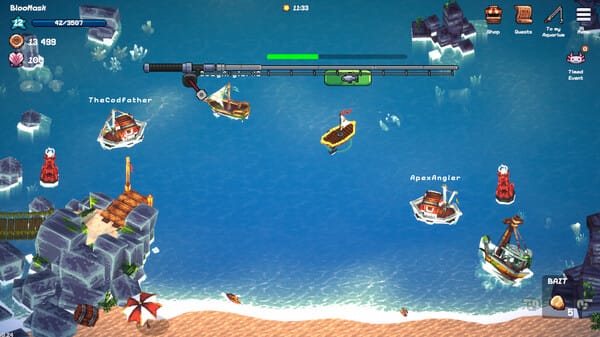 Tiny Aquarium: Social Fishkeeping free download gameplay screenshot - high quality gaming experience