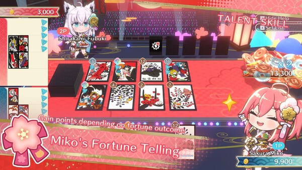 hololive Holo's Hanafuda free download gameplay screenshot - high quality gaming experience
