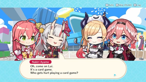 hololive Holo's Hanafuda free download gameplay screenshot - high quality gaming experience