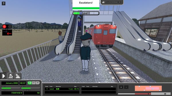Station Master RPG free download gameplay screenshot - high quality gaming experience