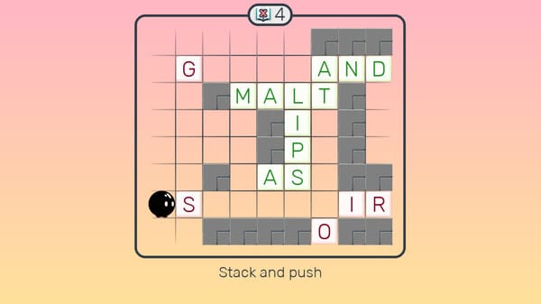 Spell Slide free download gameplay screenshot - high quality gaming experience