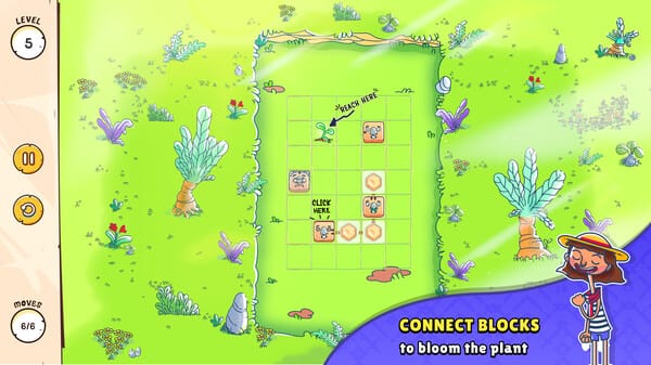Bloom - a puzzle adventure free download gameplay screenshot - high quality gaming experience
