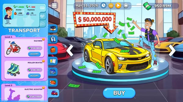 Mr. Billion: Idle Rich Tycoon free download gameplay screenshot - high quality gaming experience
