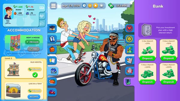 Mr. Billion: Idle Rich Tycoon free download gameplay screenshot - high quality gaming experience
