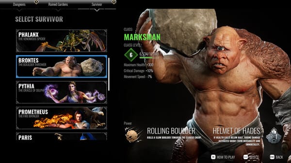 Achilles: Survivor free download gameplay screenshot - high quality gaming experience