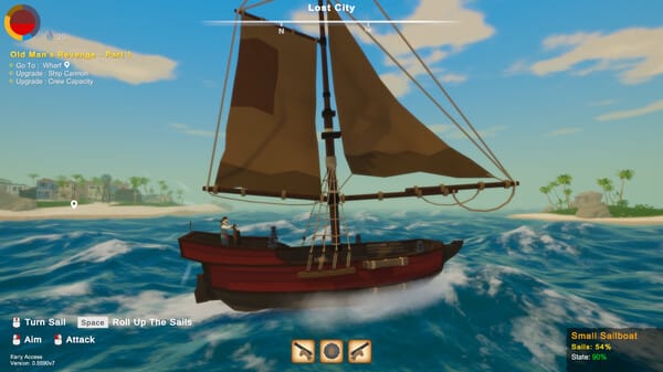 Captain Bones : A Pirate's Journey free download gameplay screenshot - high quality gaming experience