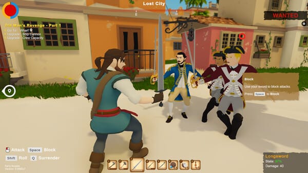 Captain Bones : A Pirate's Journey free download gameplay screenshot - high quality gaming experience