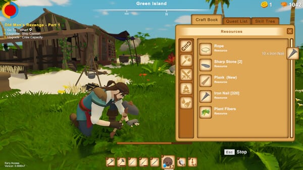 Captain Bones : A Pirate's Journey free download gameplay screenshot - high quality gaming experience