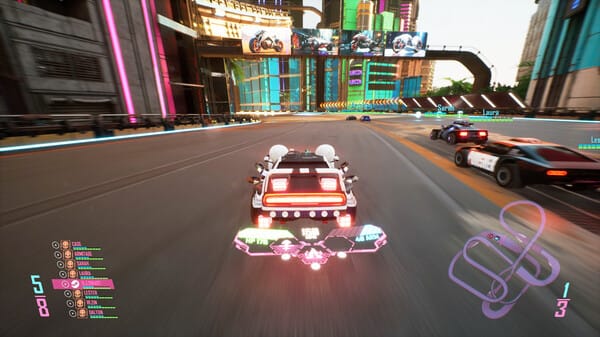 Cyber Clutch: Hot Import Nights free download gameplay screenshot - high quality gaming experience