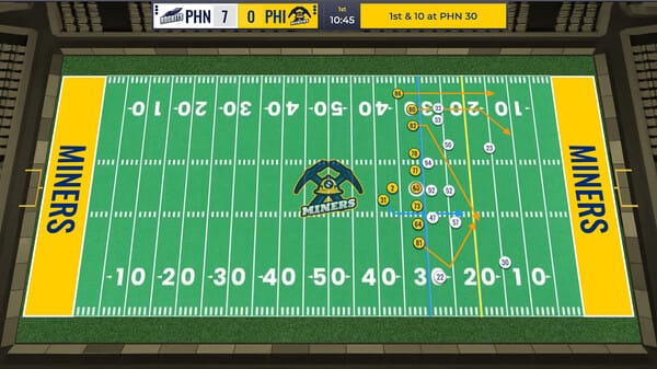 Ultimate Pro Football Coach free download gameplay screenshot - high quality gaming experience