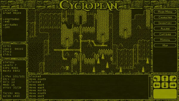 Cyclopean: The Great Abyss free download gameplay screenshot - high quality gaming experience