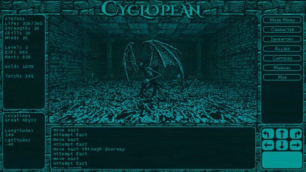 Cyclopean: The Great Abyss free download gameplay screenshot - high quality gaming experience