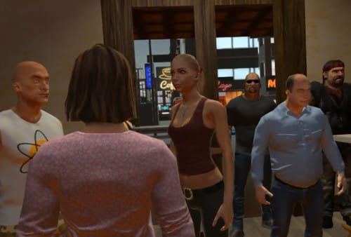 Drunkn Bar Fight free download gameplay screenshot - high quality gaming experience