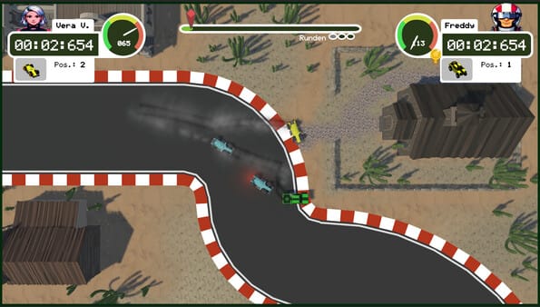 Speed Rally free download gameplay screenshot - high quality gaming experience