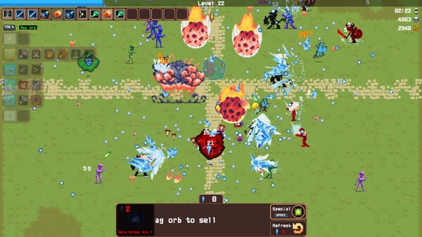 Orbcraft Survivors free download gameplay screenshot - high quality gaming experience