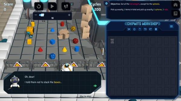 ChipWits free download gameplay screenshot - high quality gaming experience