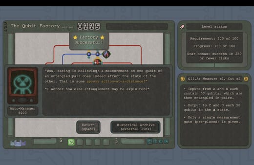 The Qubit Factory free download gameplay screenshot - high quality gaming experience