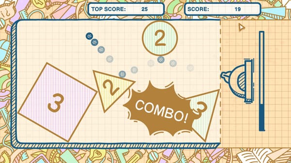 Geometry Shooter Pro free download gameplay screenshot - high quality gaming experience