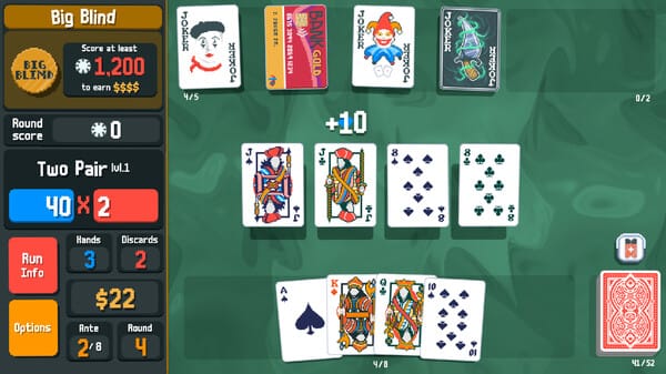 Balatro free download gameplay screenshot - high quality gaming experience