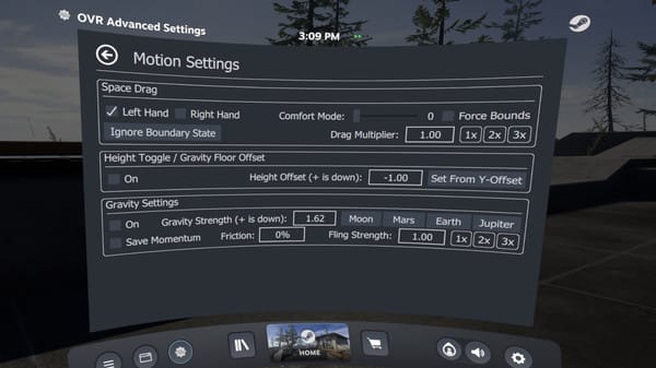 OVR Advanced Settings free download gameplay screenshot - high quality gaming experience
