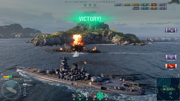 World of Warships free download gameplay screenshot - high quality gaming experience