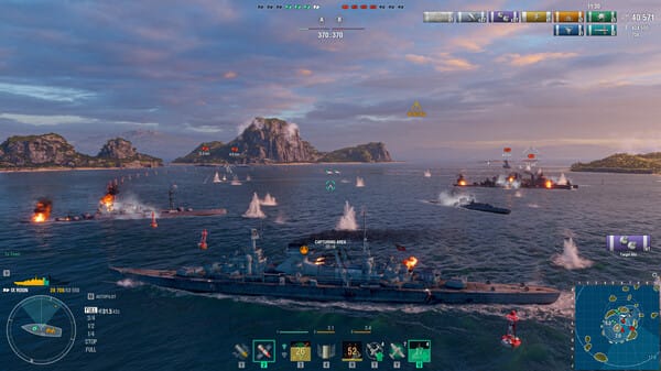 World of Warships free download gameplay screenshot - high quality gaming experience