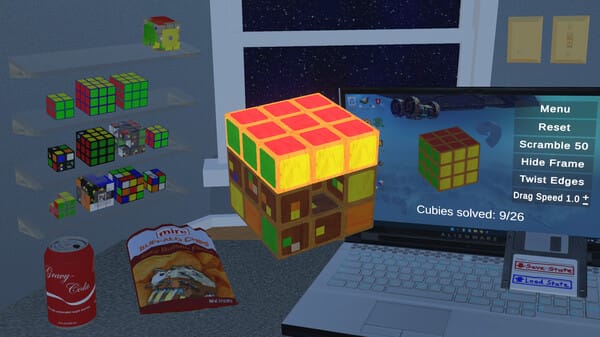Glow Cubes free download gameplay screenshot - high quality gaming experience