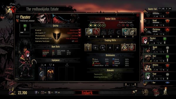 Darkest Dungeon® free download gameplay screenshot - high quality gaming experience
