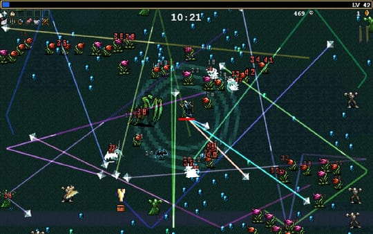 Vampire Survivors free download gameplay screenshot - high quality gaming experience
