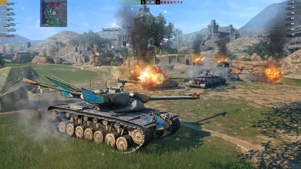 World of Tanks Blitz free download gameplay screenshot - high quality gaming experience