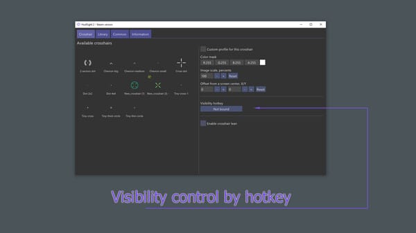 HudSight - crosshair overlay free download gameplay screenshot - high quality gaming experience
